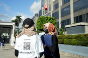 Aksi Protes Saat IPO Harita Group di Bursa Efek Indonesia